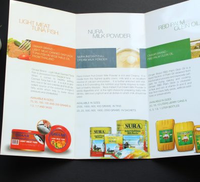 Digital Printing Tri-fold Brochure