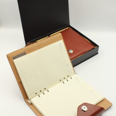 Leather Diary Gift Box
