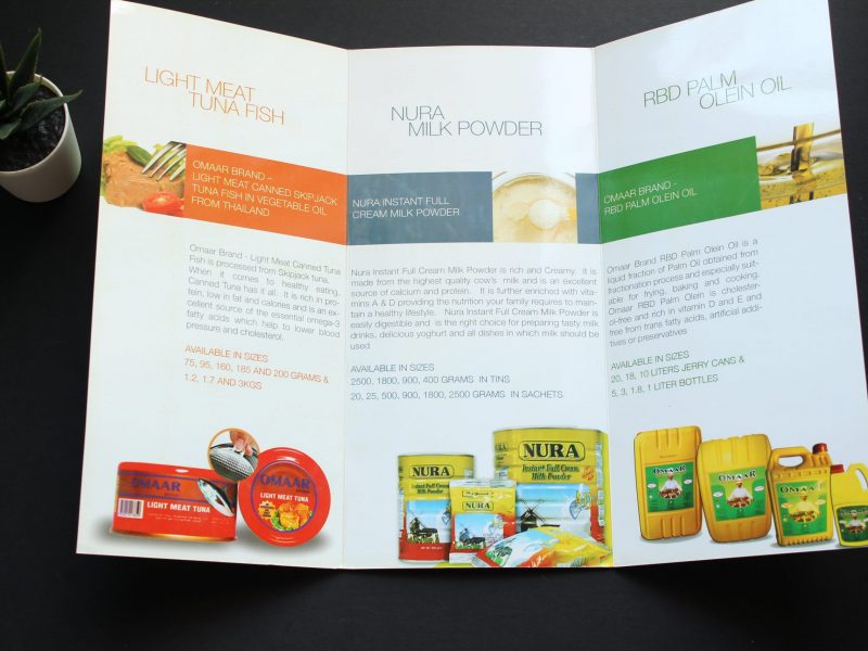 Digital Printing Tri-fold Brochure